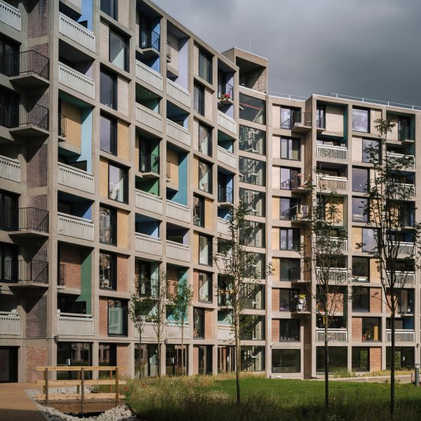 Exterior of Phase 2 of Park Hill estate in Sheffield