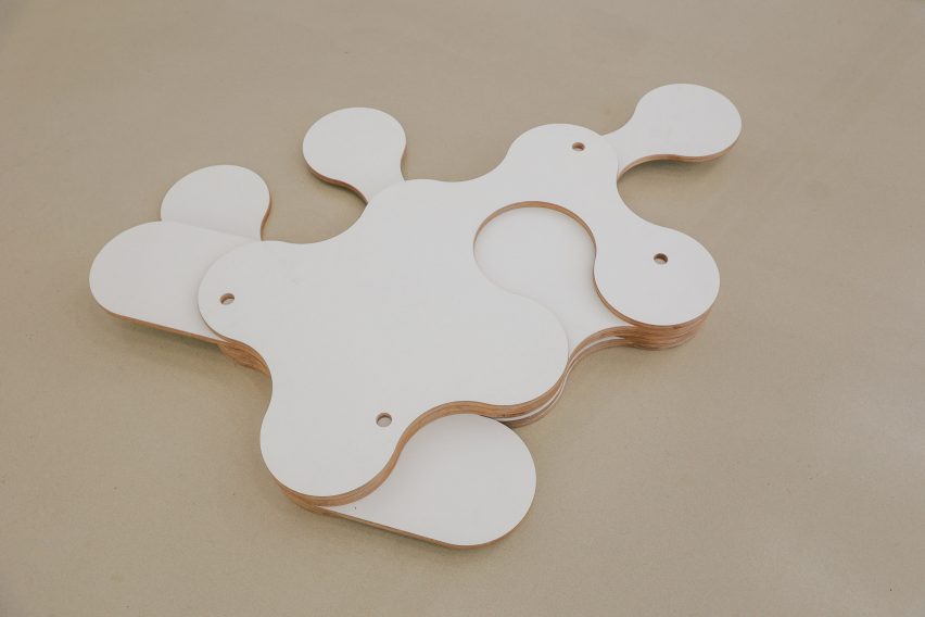Partly Cloudy Tables by McCloy + Muchemwa and Mitre & Mondays