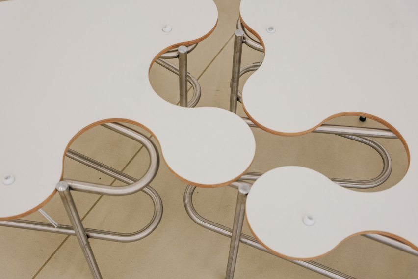 Partly Cloudy Tables by McCloy + Muchemwa and Mitre & Mondays