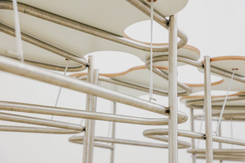 Partly Cloudy Tables by McCloy + Muchemwa and Mitre & Mondays
