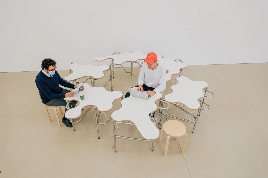 Partly Cloudy Tables by McCloy + Muchemwa and Mitre & Mondays