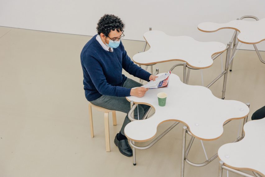 Partly Cloudy Tables by McCloy + Muchemwa and Mitre & Mondays