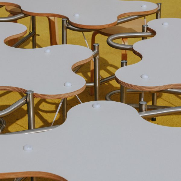 Partly Cloudy Tables by McCloy + Muchemwa and Mitre & Mondays