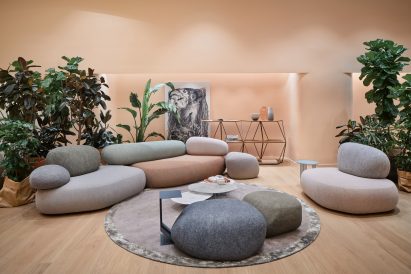 Plants in NYC showroom