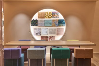 Patricia Urquiola Moroso showroom New York interior