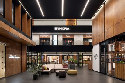 Commercial spaces within Guatemala mixed-use building 