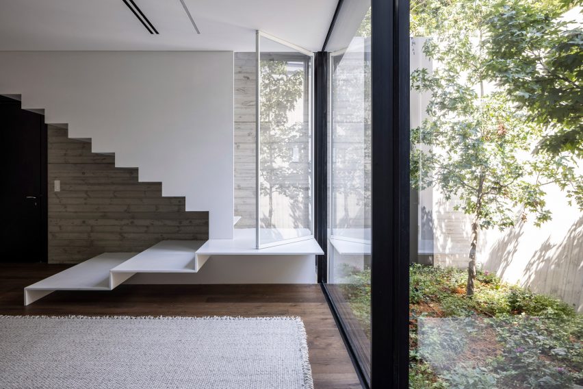 Wood Slatted House by Pitsou Kedem