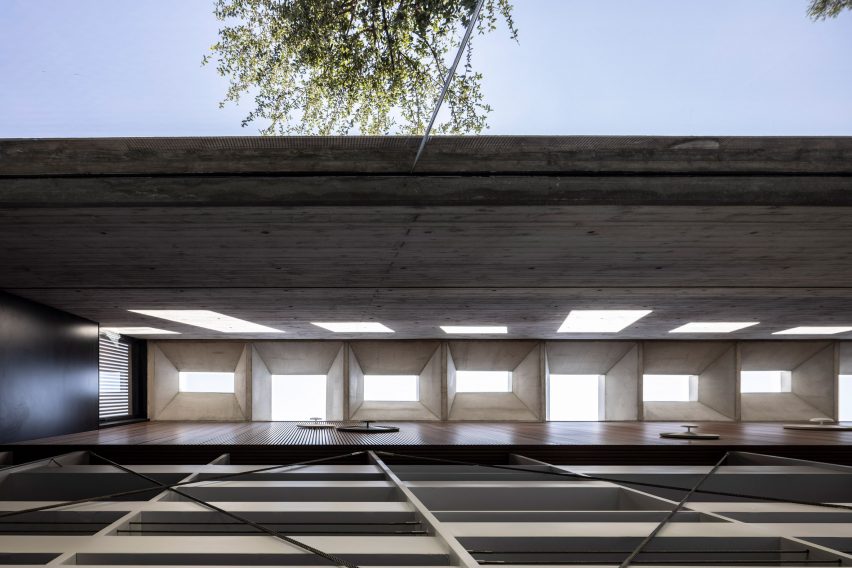 Wood Slatted House by Pitsou Kedem
