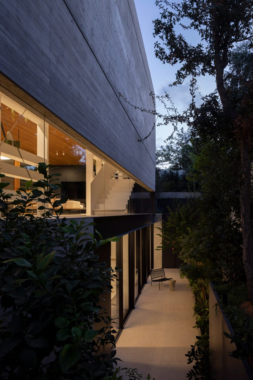 Wood Slatted House by Pitsou Kedem