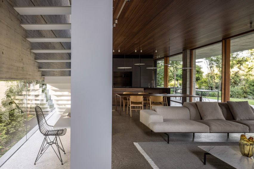 Wood Slatted House by Pitsou Kedem
