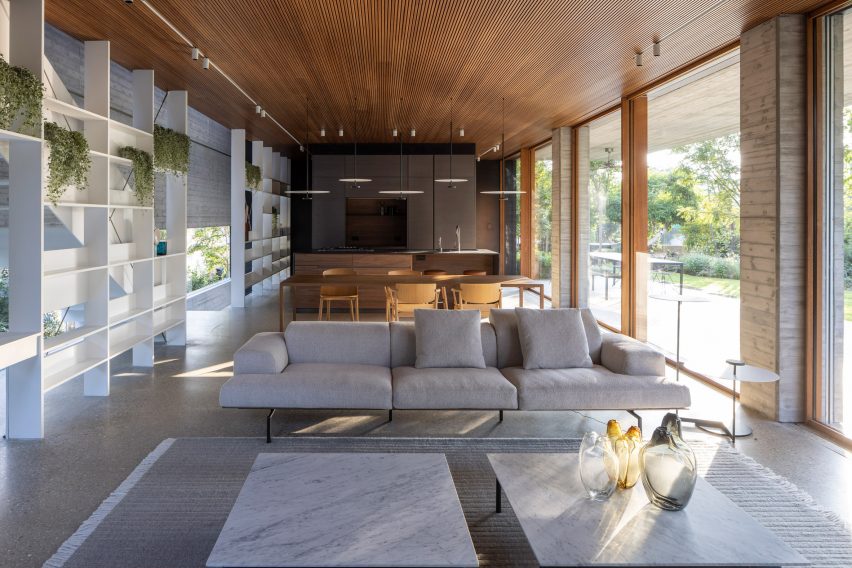 Wood Slatted House by Pitsou Kedem