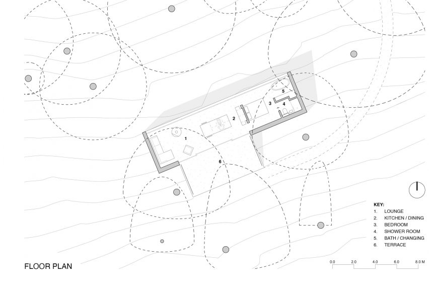 Plans for Looking Glass Lodge in East Sussex