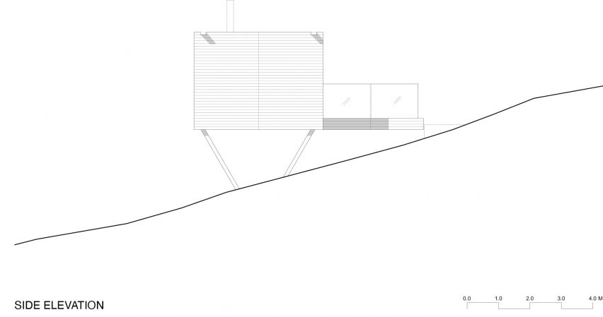 Plans for Looking Glass Lodge in East Sussex