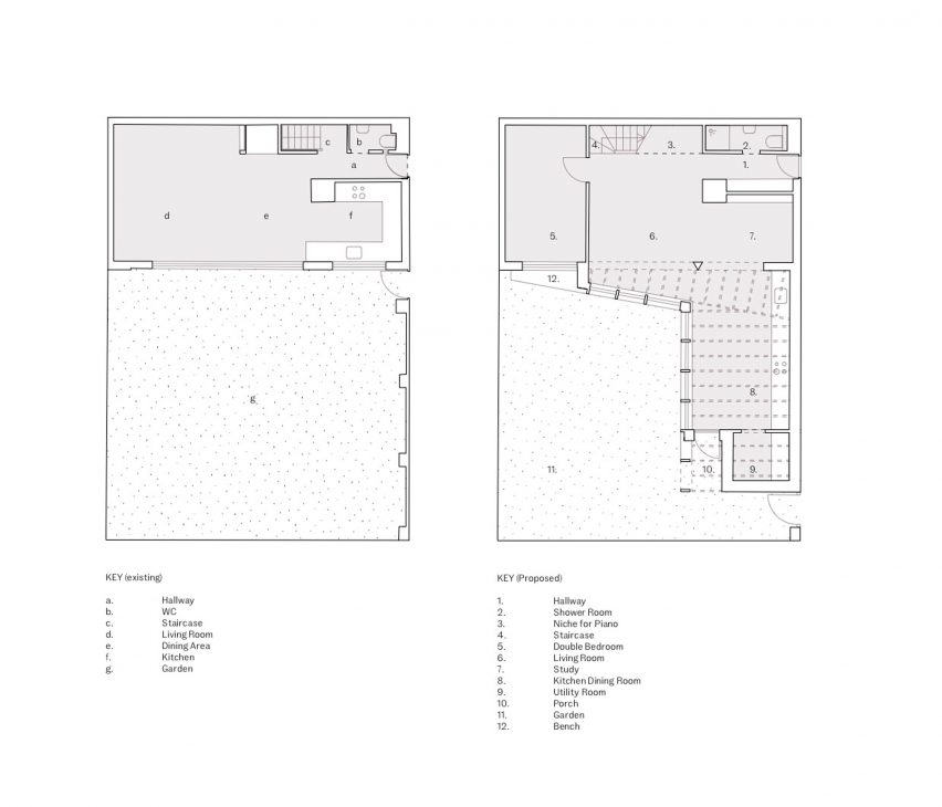 Plans for Pirouette House by Artefact