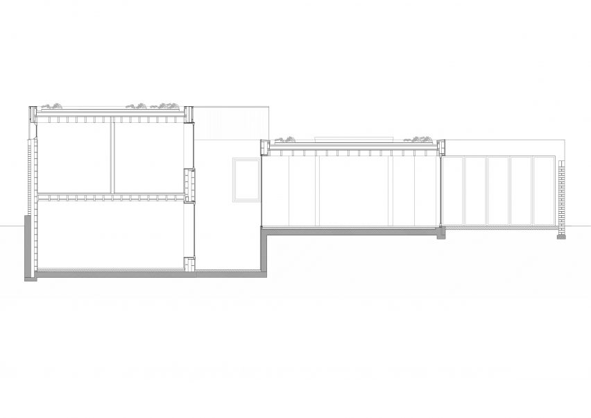 Section of Cork House