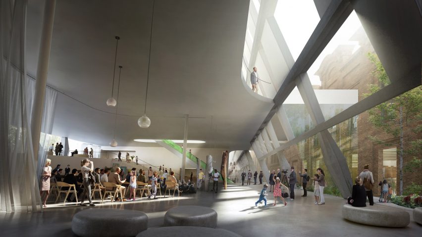 Interior render of Powerhouse Ultimo