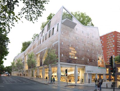 Render of Powerhouse Ultimo from street level