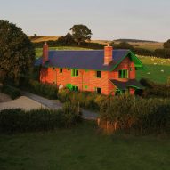 Aerial view of Red House by David Kohn