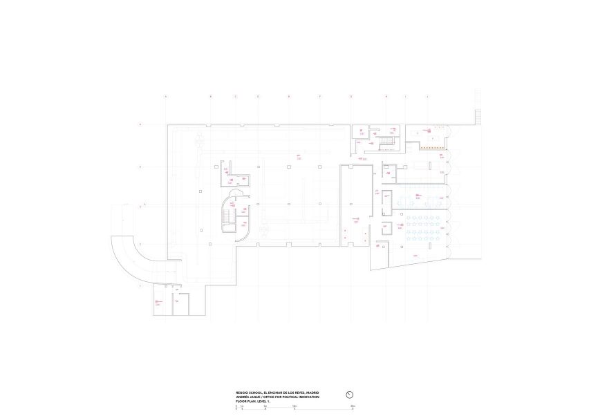 Ground floor plan, Reggio School