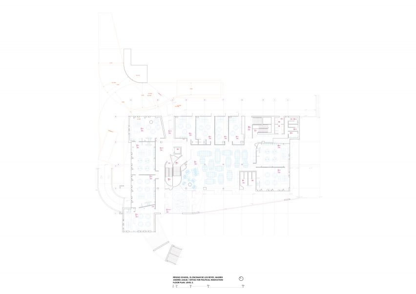 First floor plan, Reggio School