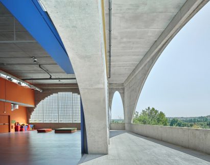 Balcony in Reggio School