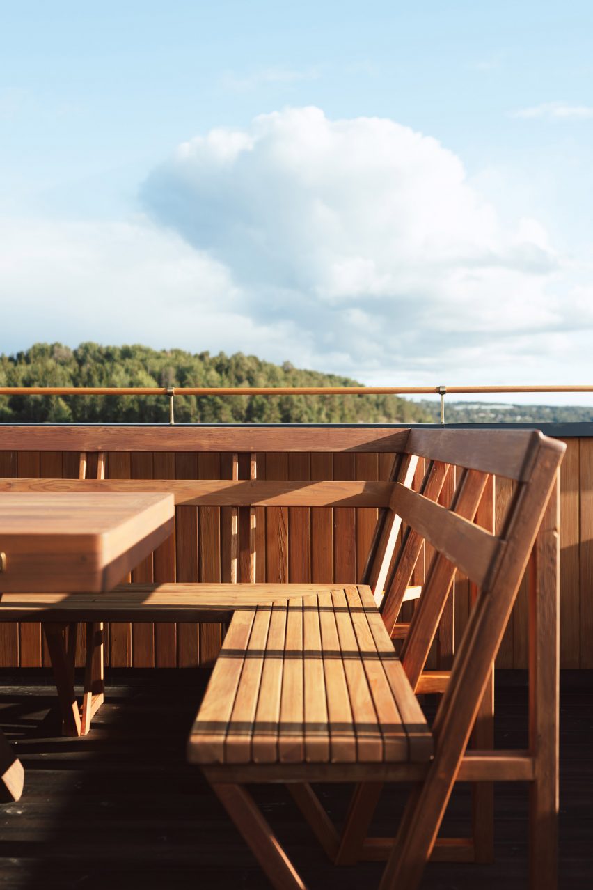 Big Branzino floating sauna by Sandellsandberg