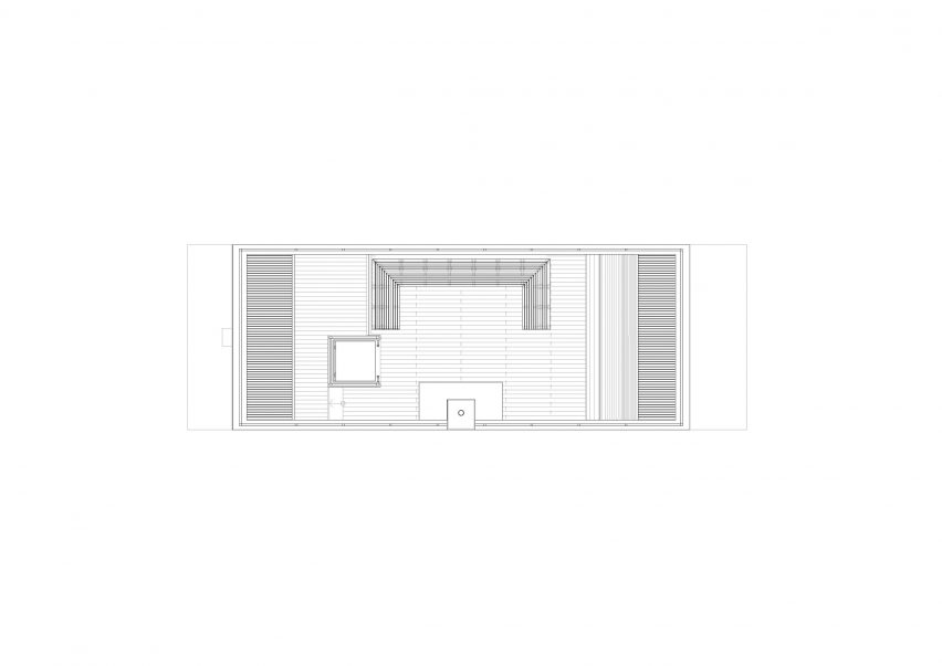 Roof plan of Big Branzino
