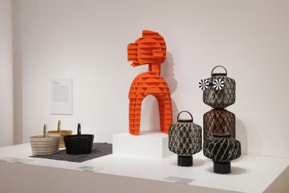 Shelter in Place at High Museum including The Ancestor and The Others lanterns