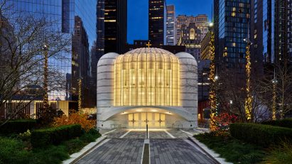 St Nicholas Greek Orthodox Church and National Shrine by Santiago Calatrava
