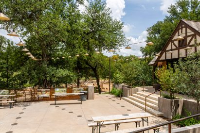 1920s Tudor cottage, restored by Ten Eyck Landscape Architects