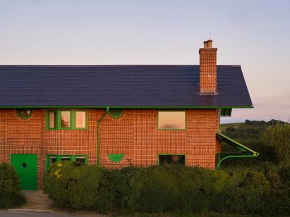 Exterior of Red House by David Kohn Architects
