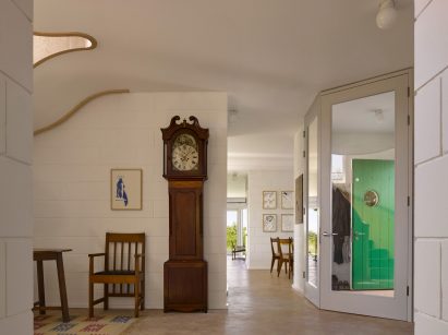 Hallway of Red House by David Kohn