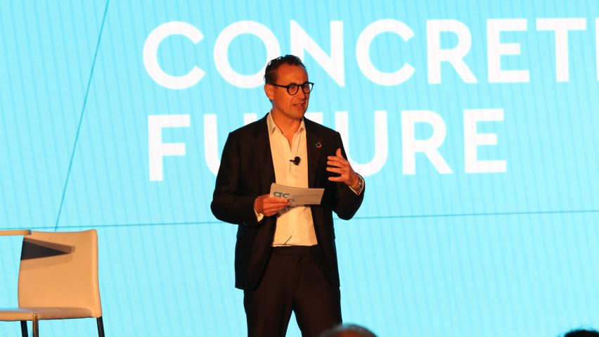 Thomas Guillot speaking at an event