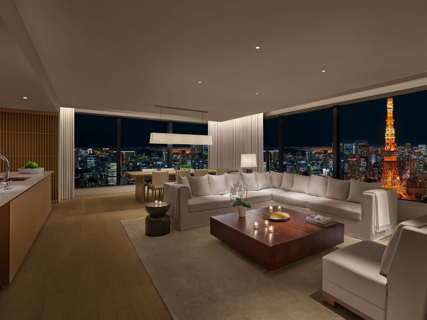 Suite at the Tokyo Edition, Toranomon hotel