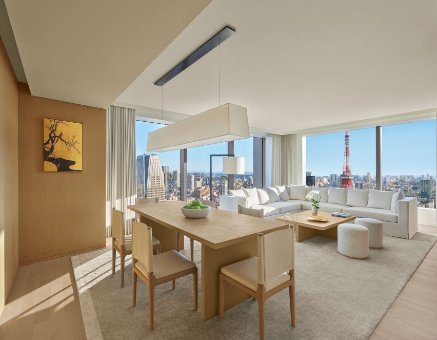 Suite at the Tokyo Edition, Toranomon hotel
