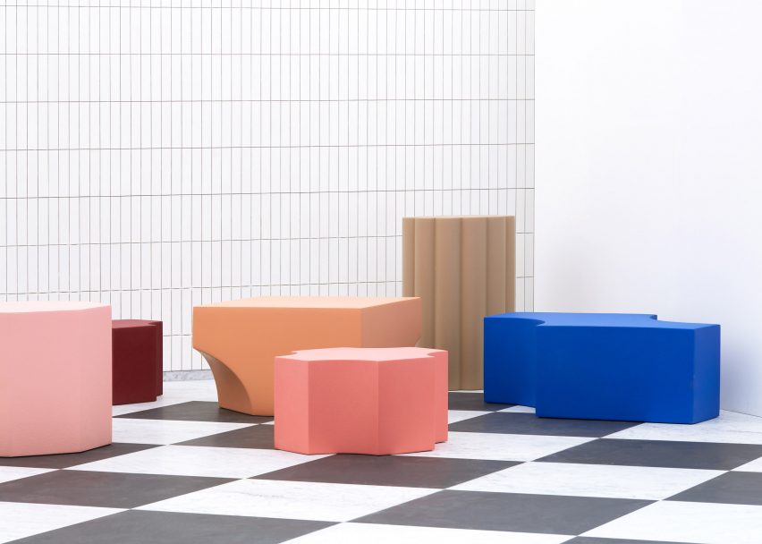 Interior of UK House on Oxford Street by Christ & Gantenbein