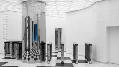 Interior of UK House lobby