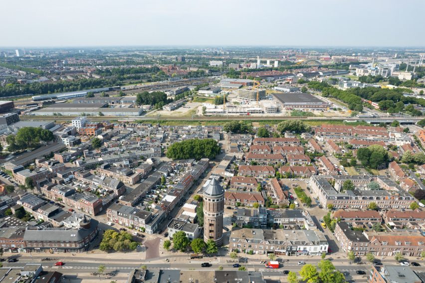 Amsterdamsestraatweg water tower renovation by Zecc Architecten