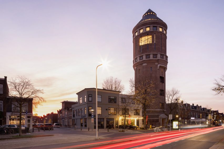 Amsterdamsestraatweg water tower renovation by Zecc Architecten