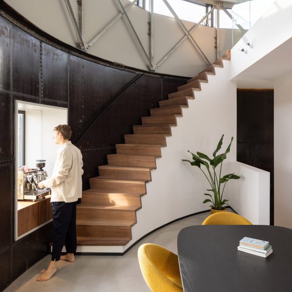 Interior of renovated Amsterdamsestraatweg water tower