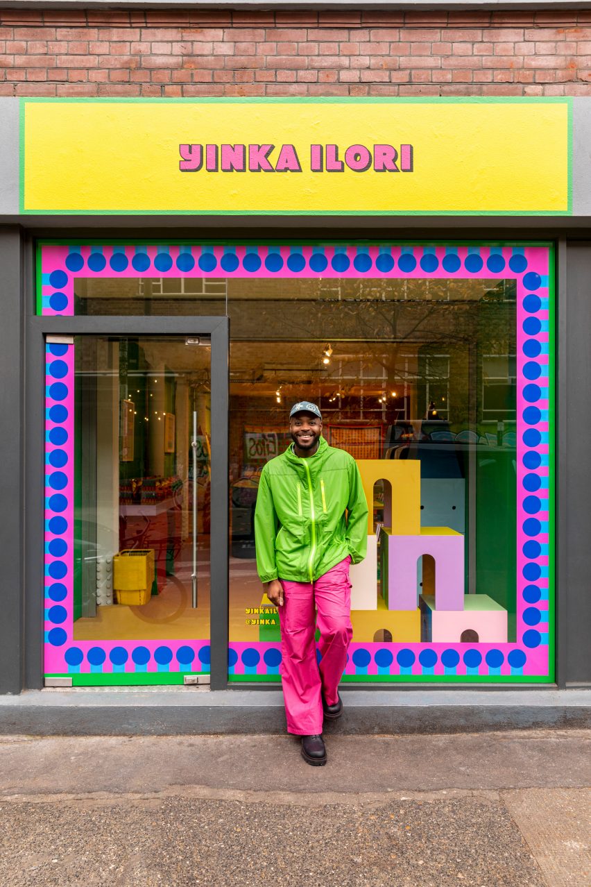 Yinka Ilori London pop-up shop