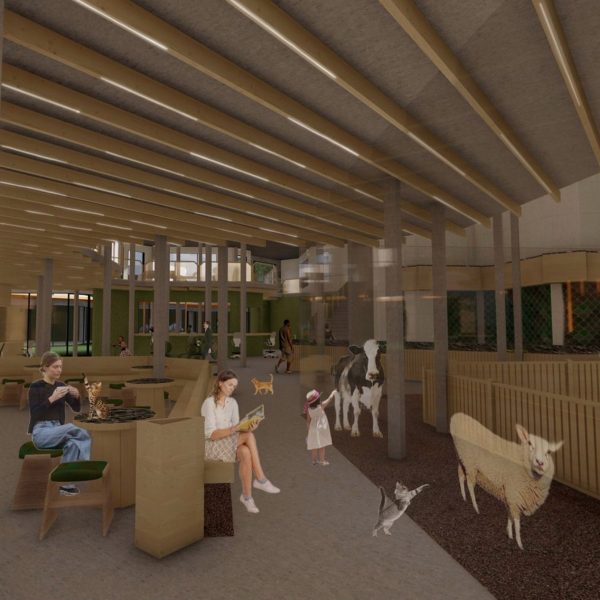 Seven student projects designed with animals in mind