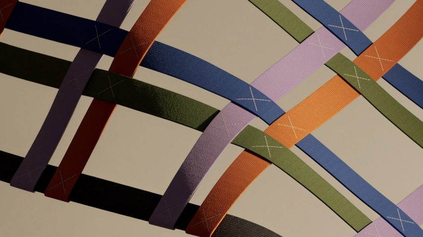 Image of overlapping fabrics