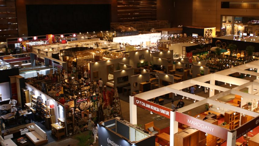 Image of a trade show