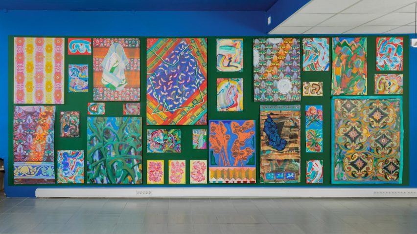 Photo of a mural