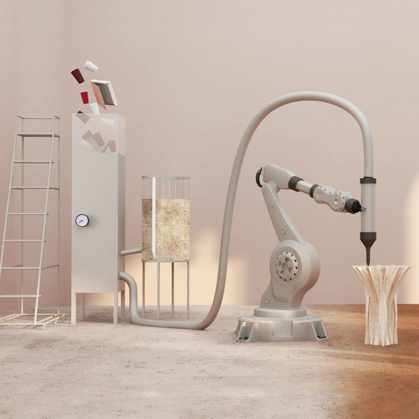 Photo of a robotic installation