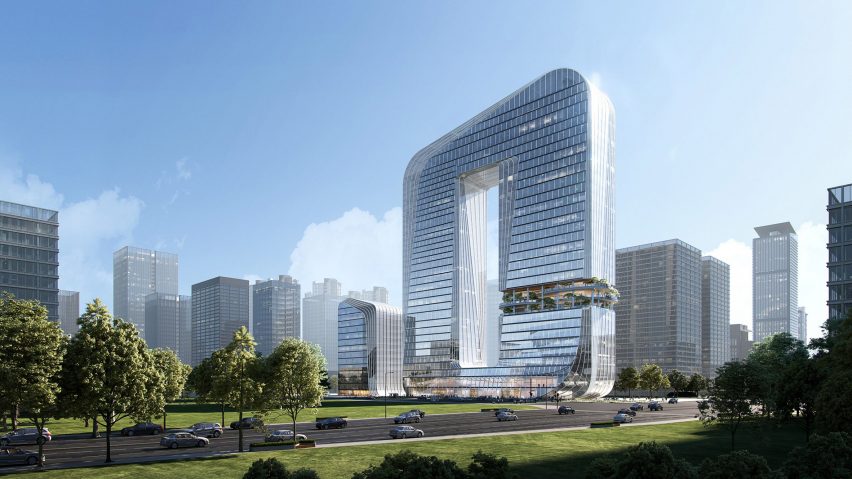The North Xingge Jinze building in Zhuhai