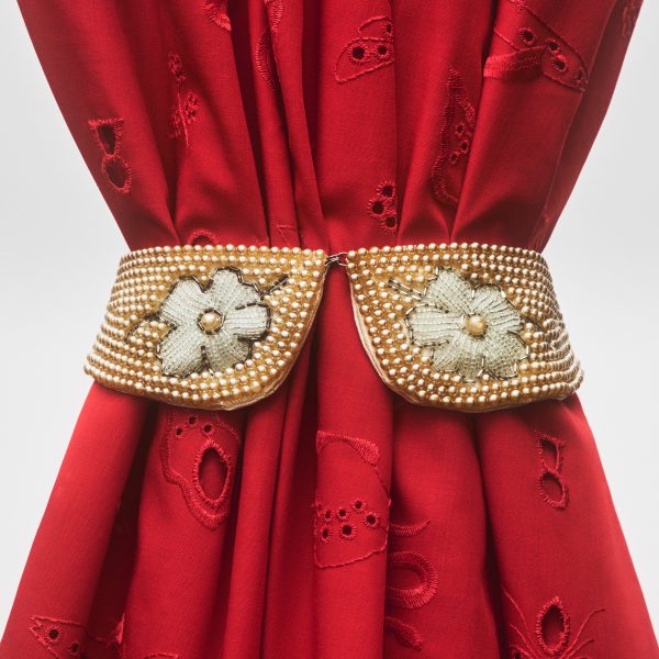 Image of red fabric