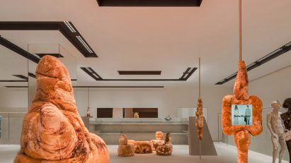 Interior of Acne Studios store by Halleroed