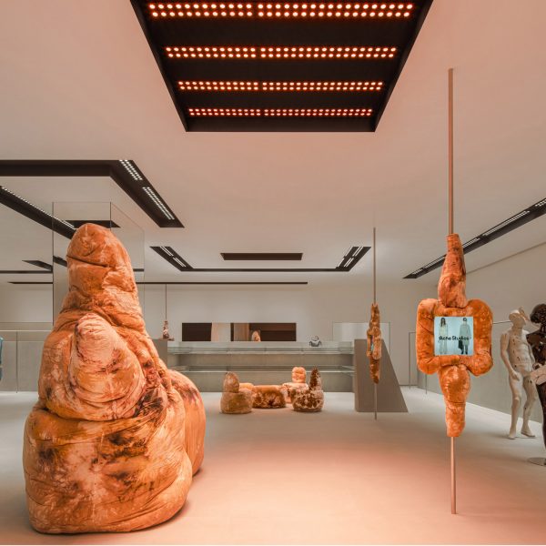 Interior of Acne Studios store by Halleroed